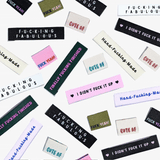 Labels, Cute AF - 6 stk