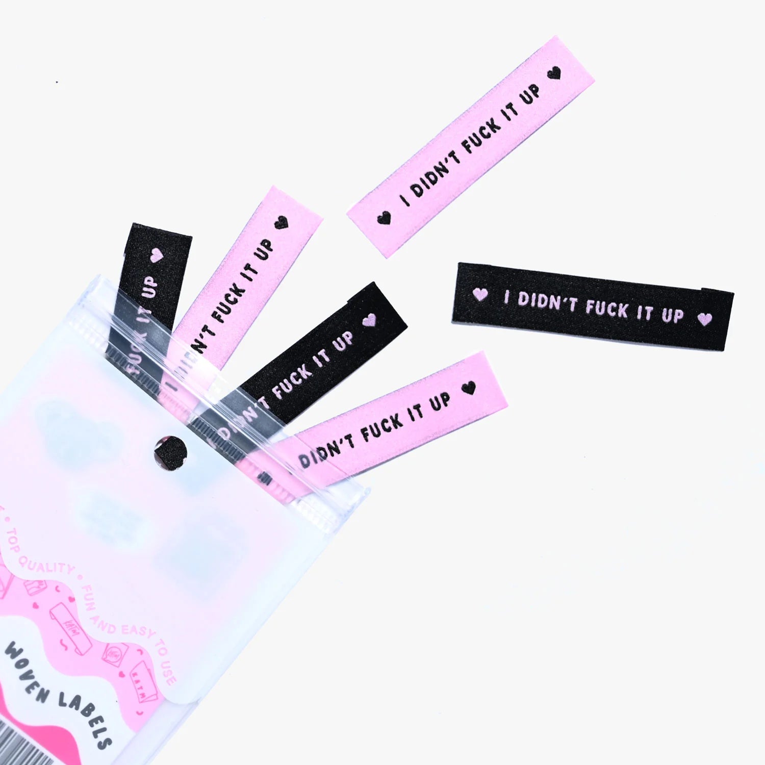 Labels, I Didn't Fuck It Up - 6 stk