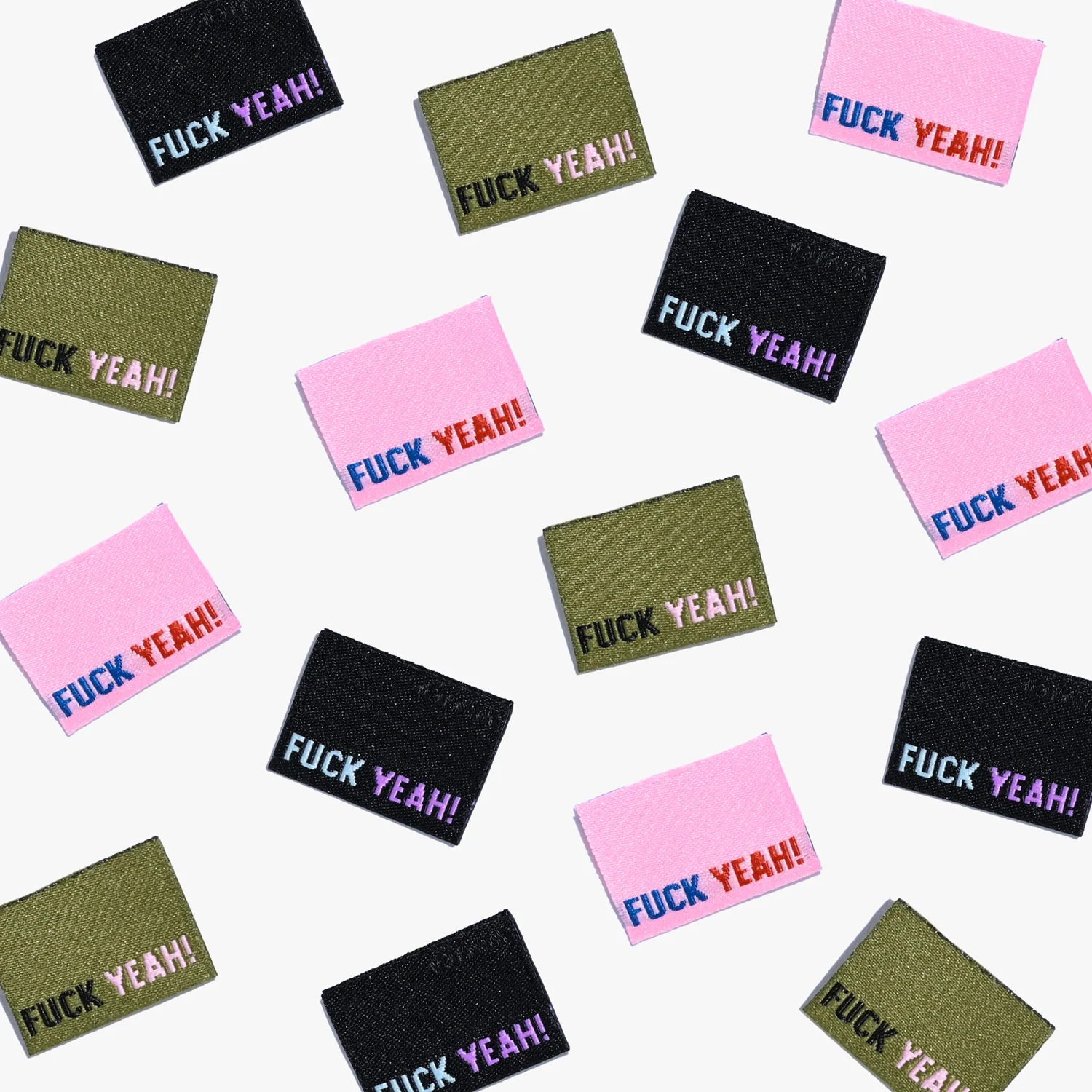 Labels, Fuck Yeah - 6 stk