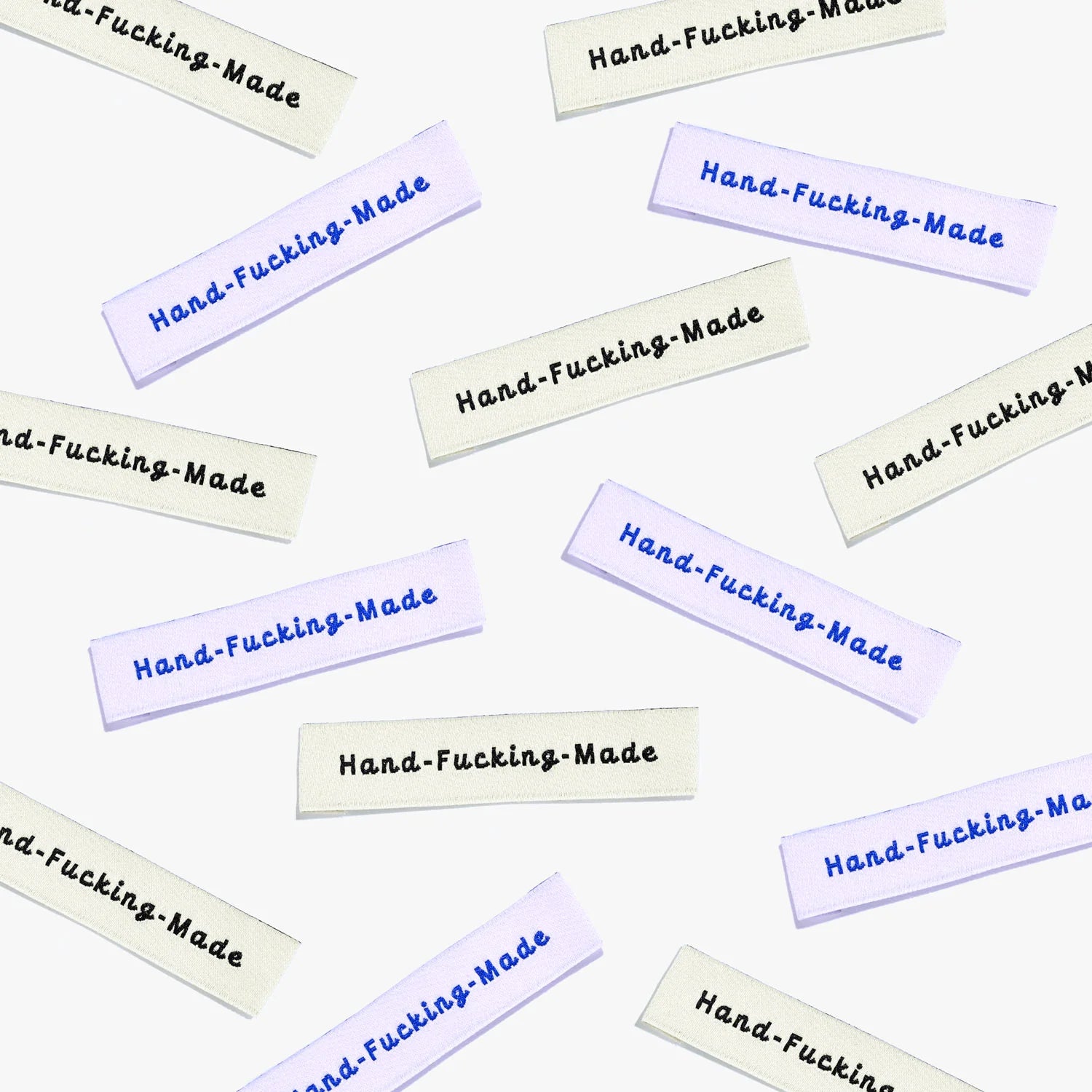 Labels, Hand Fucking Made - 6 stk