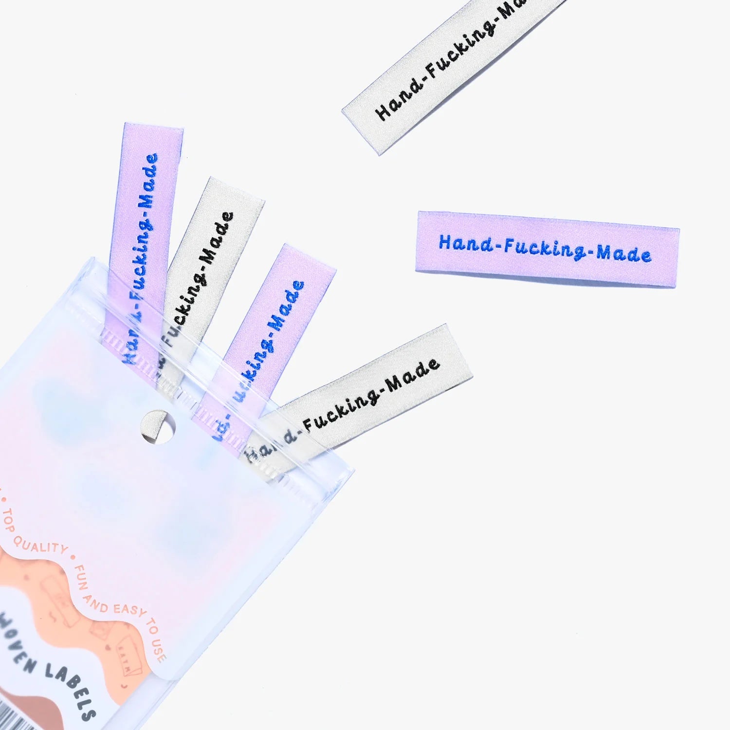 Labels, Hand Fucking Made - 6 stk