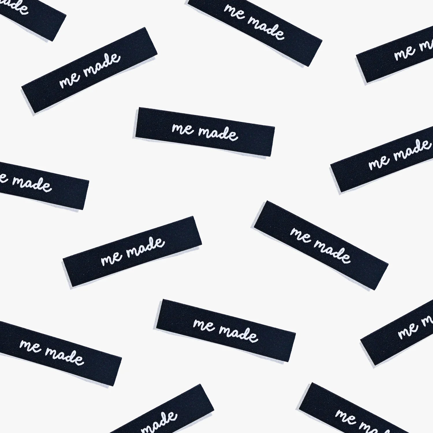 Labels, Me Made end fold - 6 stk