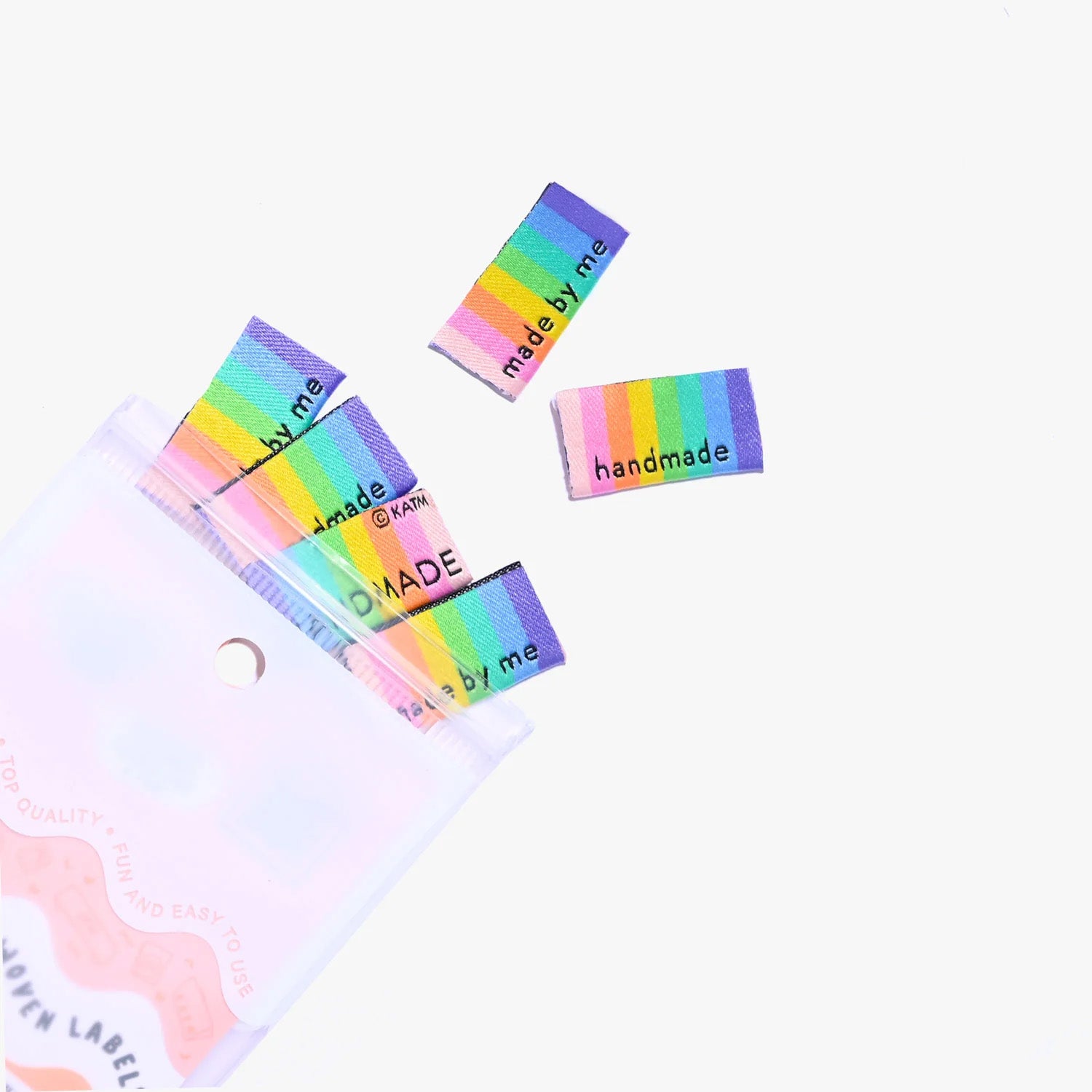 Labels, Handmade By Me - 6 stk