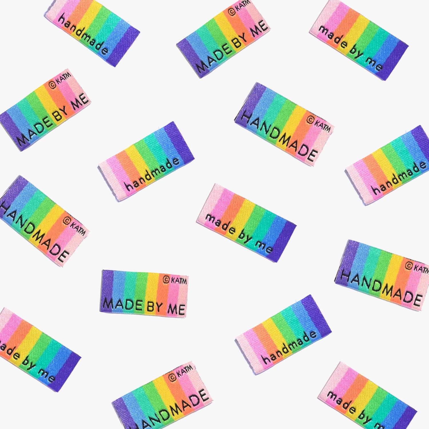 Labels, Handmade By Me - 6 stk