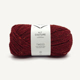 Kit Couture TWEED rubinrød [503]