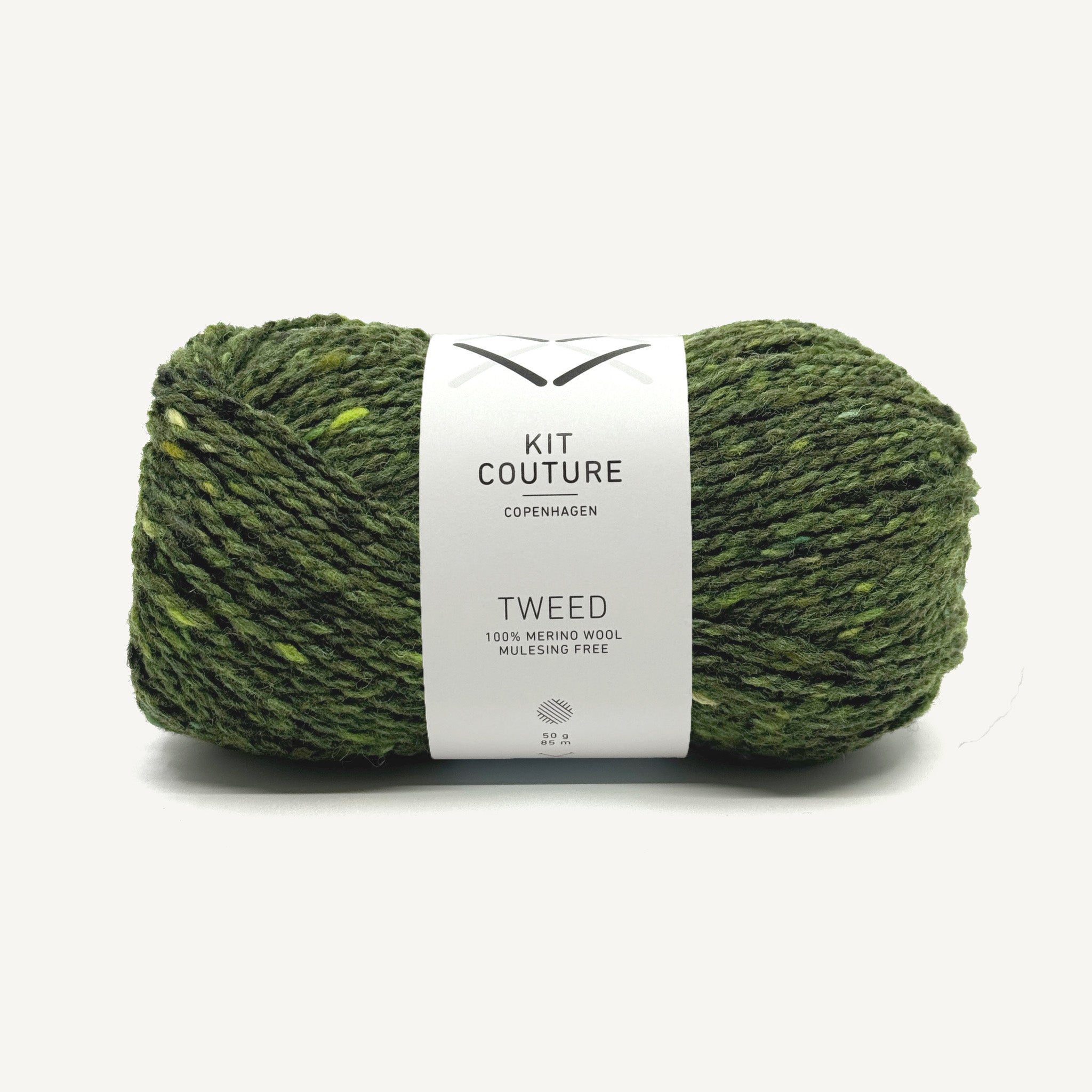 Kit Couture TWEED mosgrøn [525]