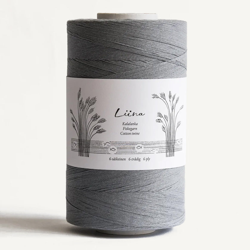 Liina Cotton Twine 12-ply grey [1267]