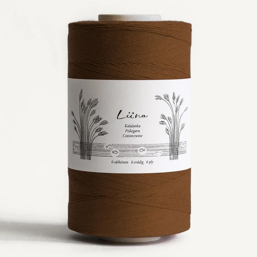 Liina Cotton Twine 12-ply dark olive [1252]