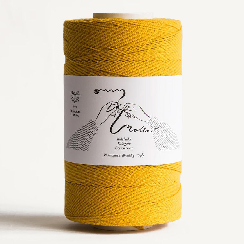 Liina Cotton Twine 12-ply mustard [1235]