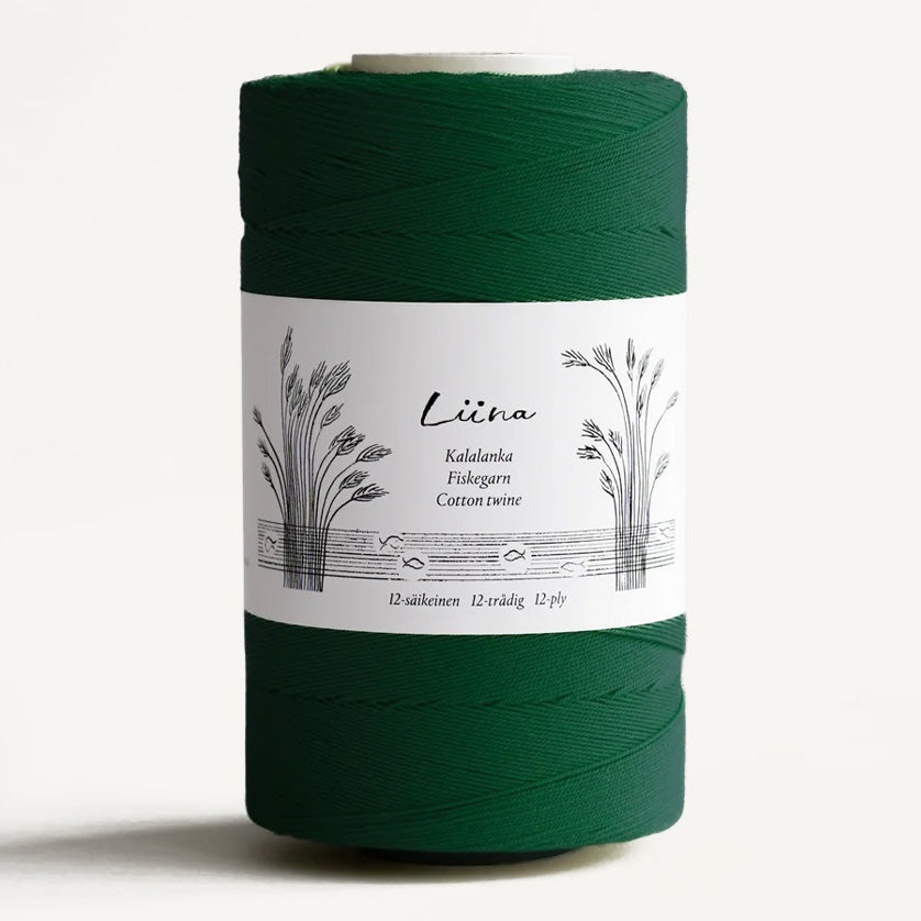 Liina Cotton Twine 18-ply spruce green [1866]