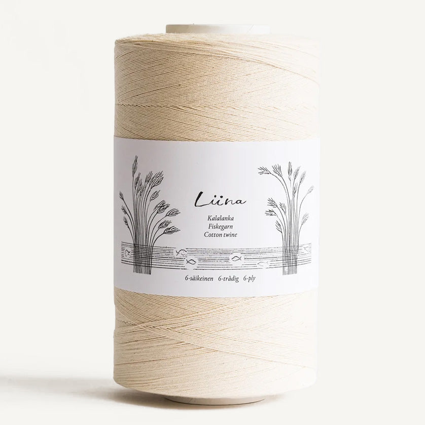 Liina Cotton Twine 12-ply undyed [1201]