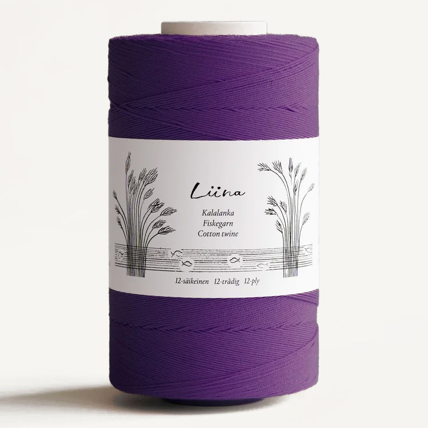 Liina Cotton Twine 12-ply violet [1262]