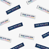 Labels, Made with love and swear words - 6 stk