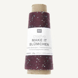 Make It Blümchen burgundy [016]