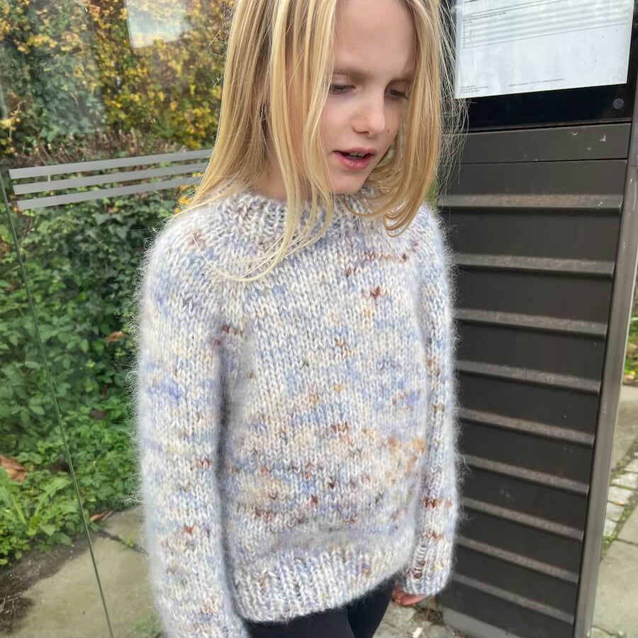 Opskrift på Marble Sweater Junior