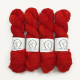 Merino Bouclé coquelicot