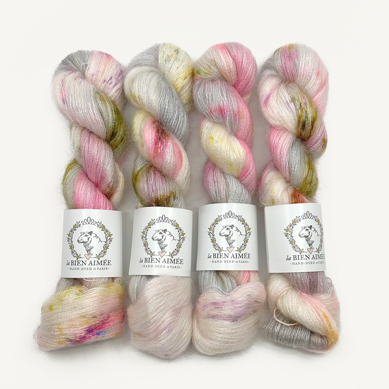 Mohair Silk fiori