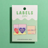 Labels, Mama made it - 6 stk
