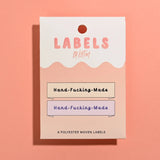Labels, Hand Fucking Made - 6 stk