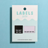 Labels, You can't buy this - 6 stk