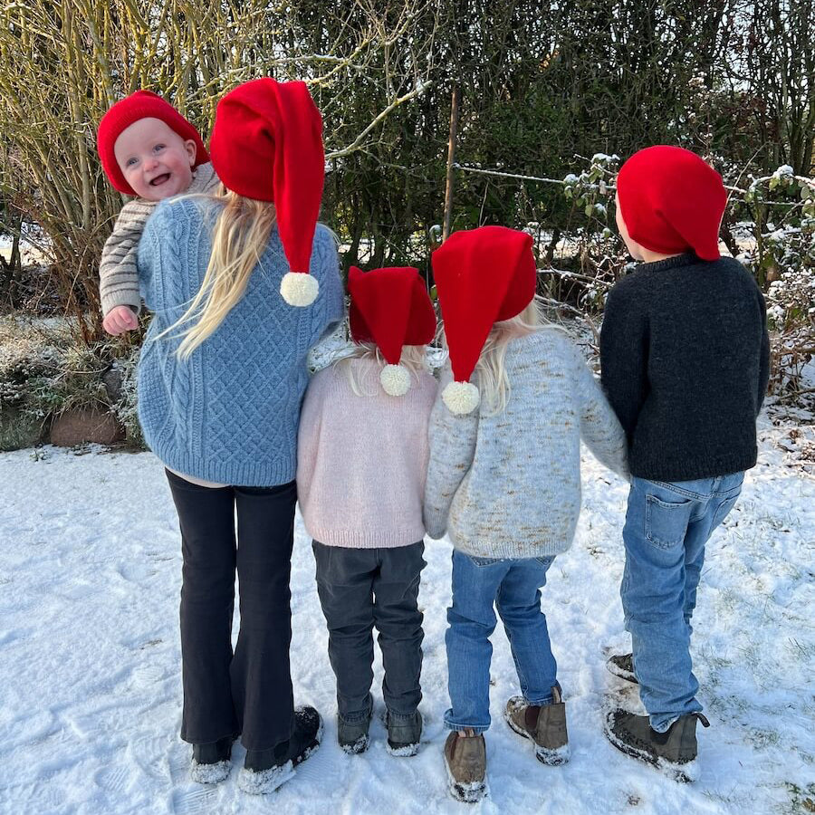 Opskrift på Nissehue fra PetiteKnit