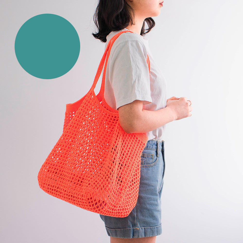 Kit til Olio Beach Net Bag, støvet turkis