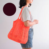 Kit til Olio Beach Net Bag, aubergine