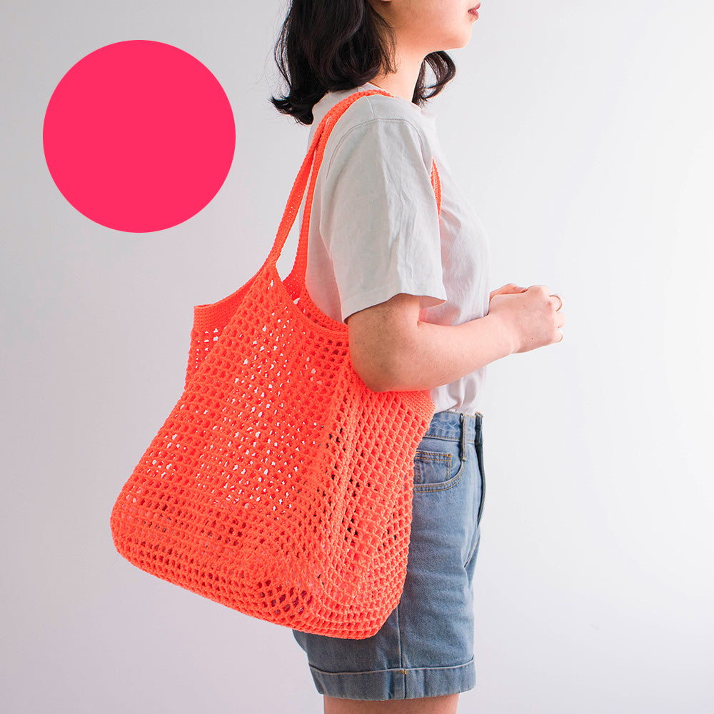 Kit til Olio Beach Net Bag, neonpink