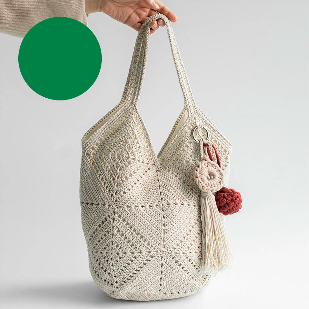 Kit til Olio Motif Bag, græsgrøn