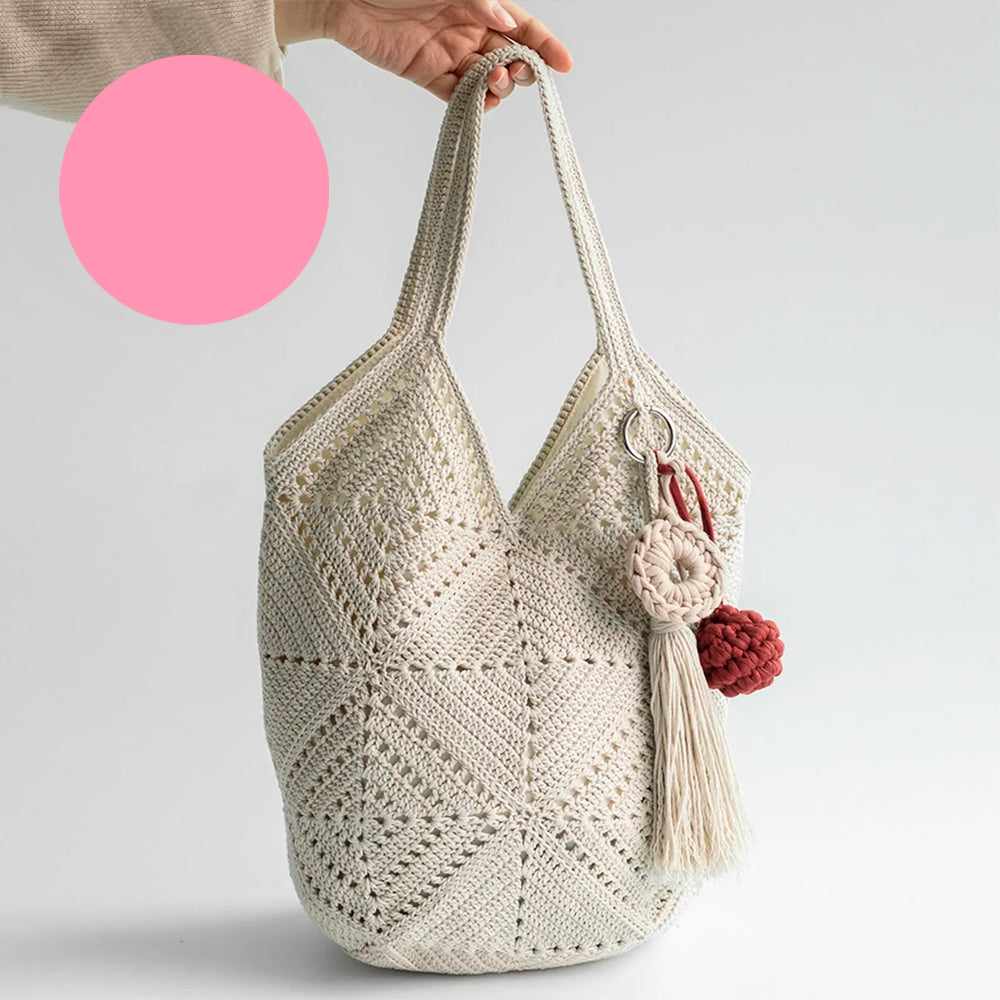 Kit til Olio Motif Bag, rosa