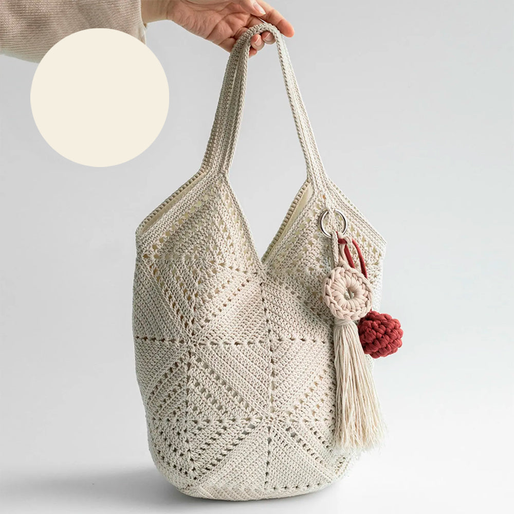 Kit til Olio Motif Bag, elfenben
