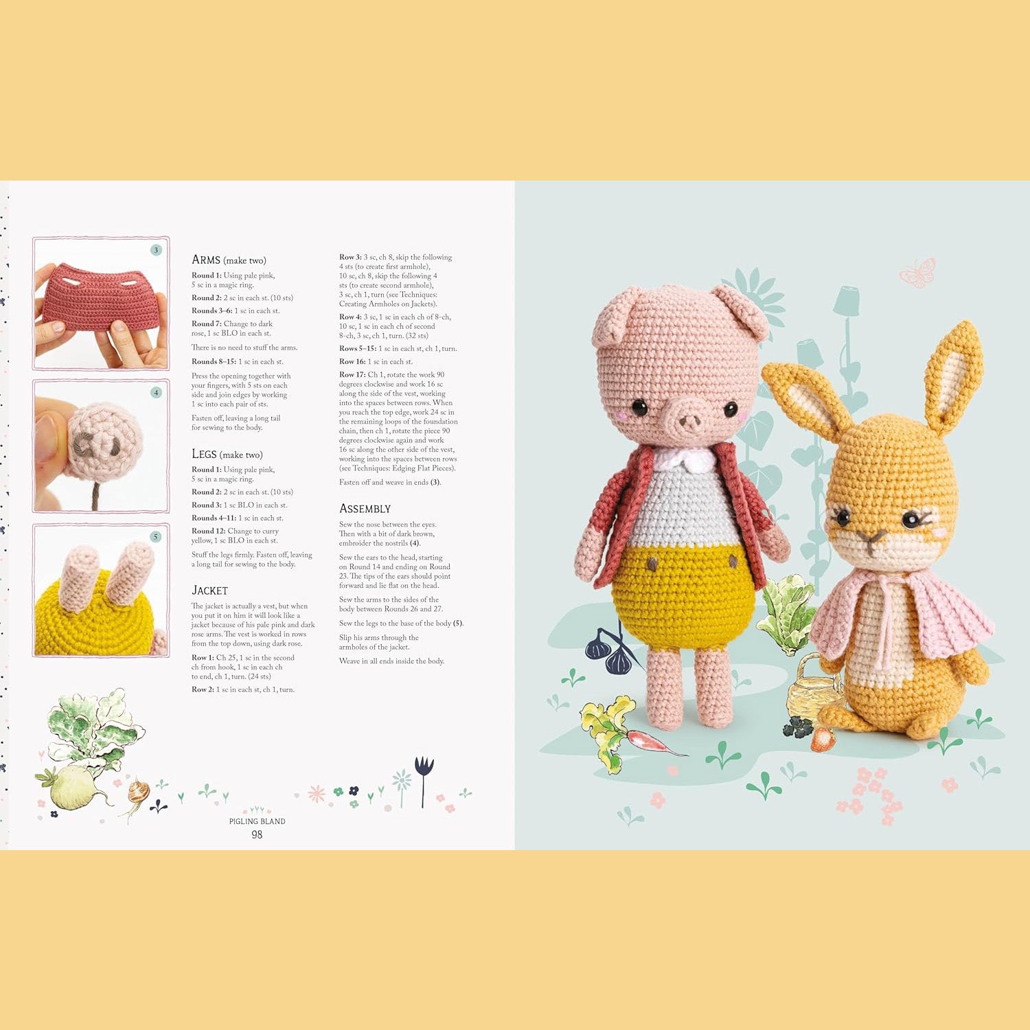 Peter Rabbit Crochet Toys