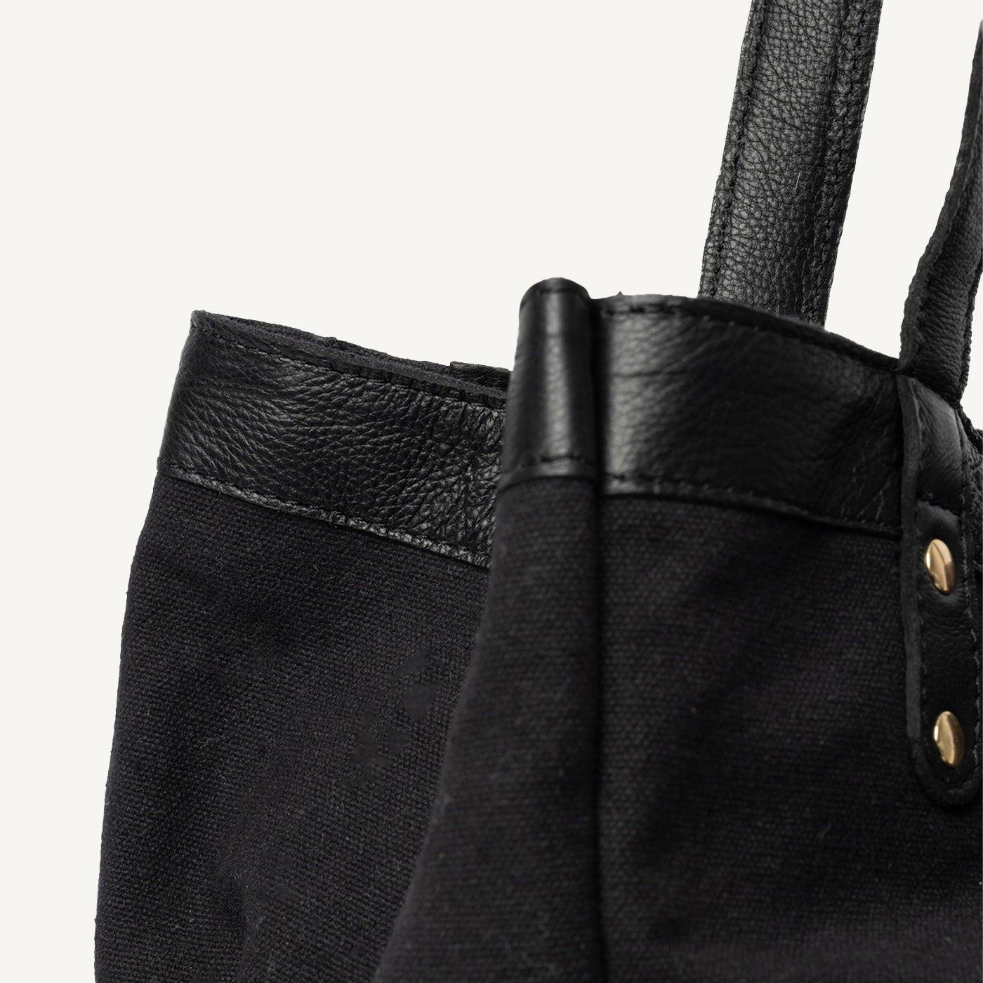 PROJECT 21, stor shopper i canvas, black