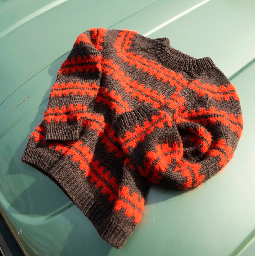 Opskrift på Ridge Sweater Junior