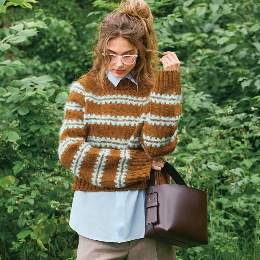 Opskrift på Ridge Sweater
