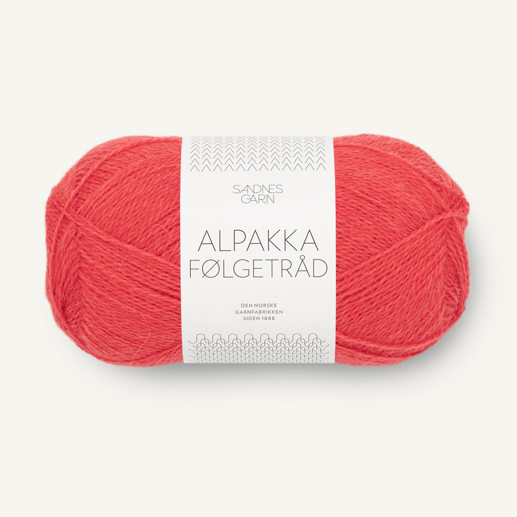 Alpakka Følgetråd poppy [4008]