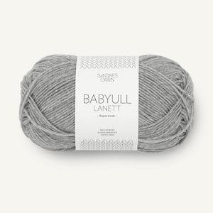 Babyull Lanett grå melange [1032]