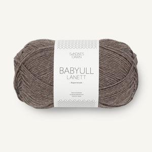 Babyull Lanett brun melange [2652]