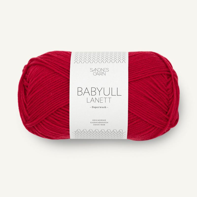 Babyull Lanett rød [4128]
