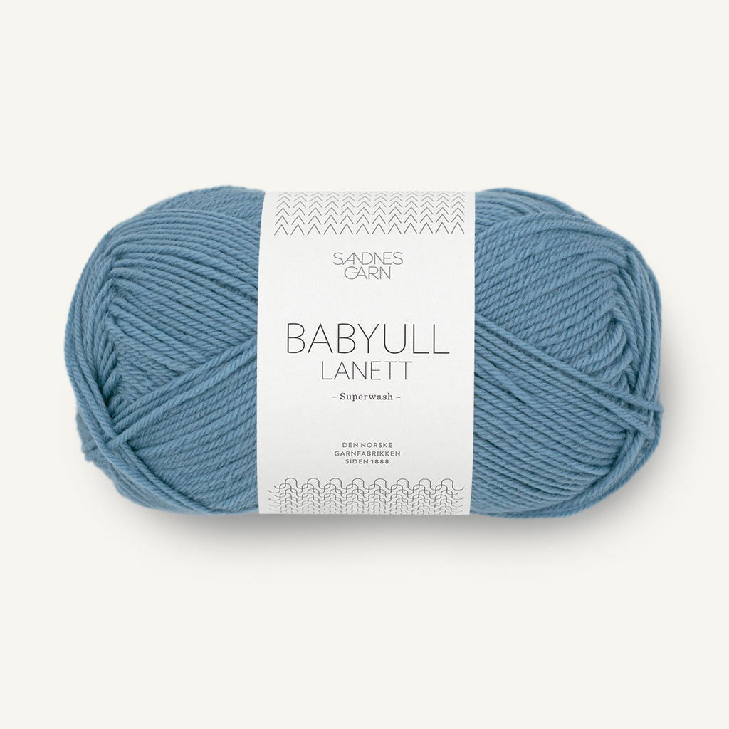 Babyull Lanett mellemblå [6033]