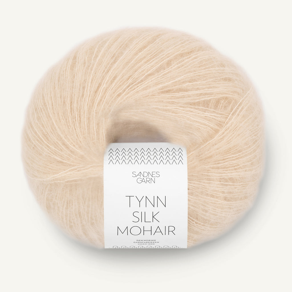 Tynn Silk Mohair mandel [2511]