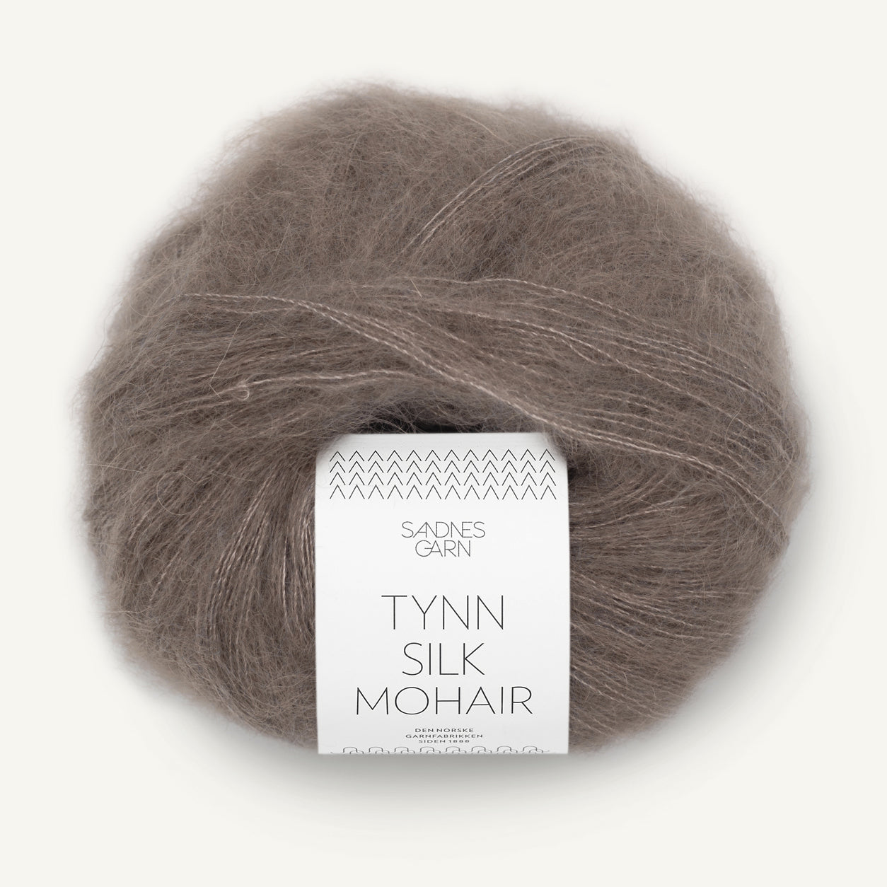 Tynn Silk Mohair agern [3161]