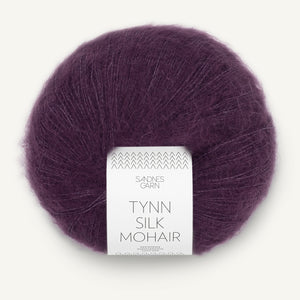 Tynn Silk Mohair bjørnebærsaft [4672]