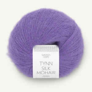 Tynn Silk Mohair passionsblomst [5235]