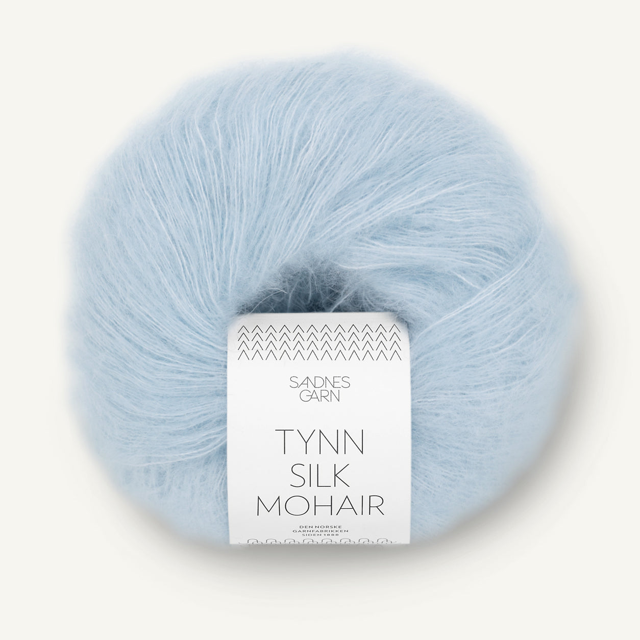 Tynn Silk Mohair lys blå [6012]