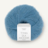 Tynn Silk Mohair mørk himmelblå [6042]