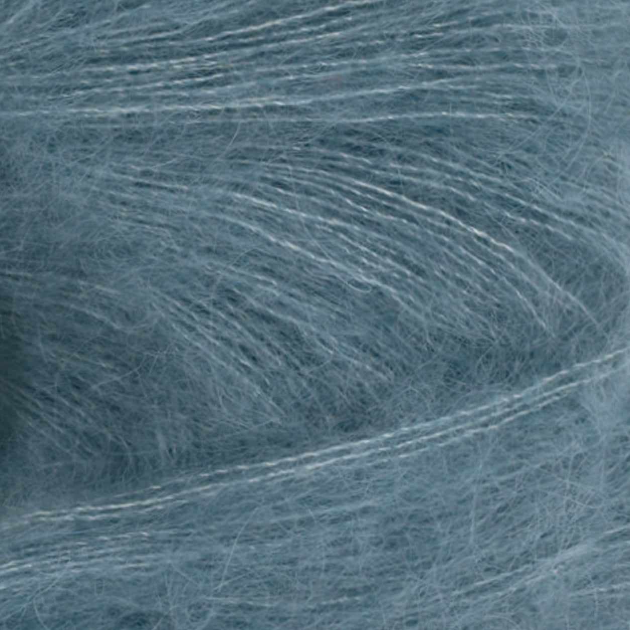 Tynn Silk Mohair isblå [6552]