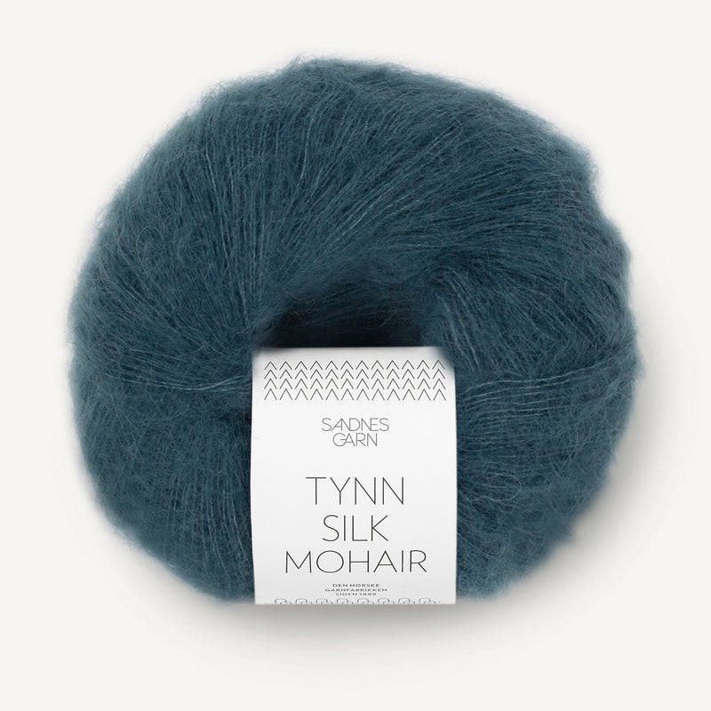 Tynn Silk Mohair petrol [6564]