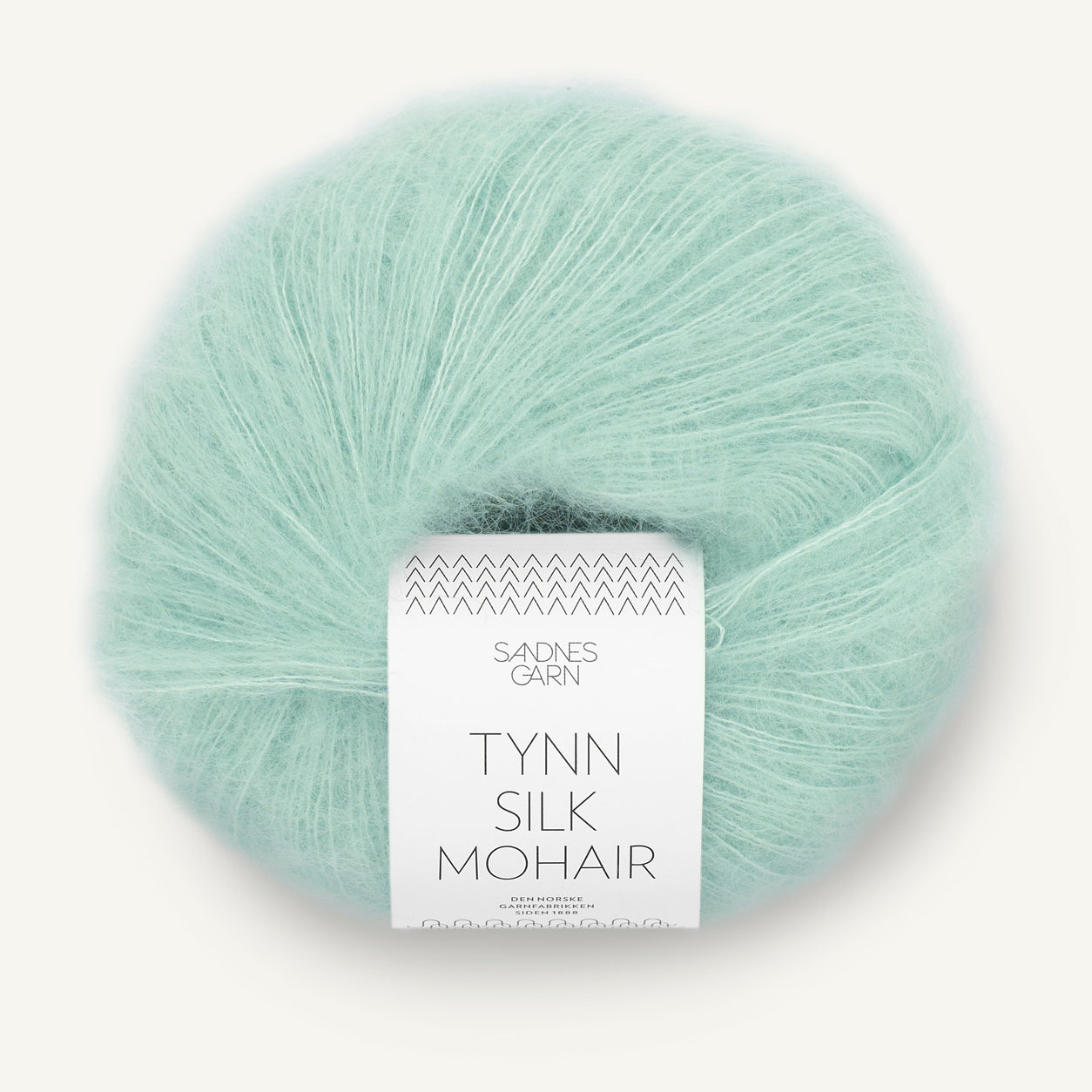 Tynn Silk Mohair blå dis [7720]