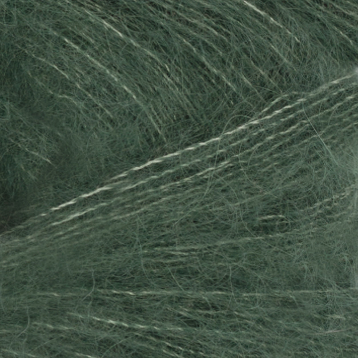 Tynn Silk Mohair dyb skovgrøn [8581]